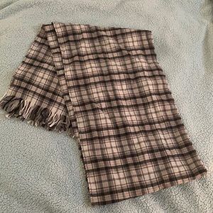 Eddie Bauer 100% cotton scarf gray